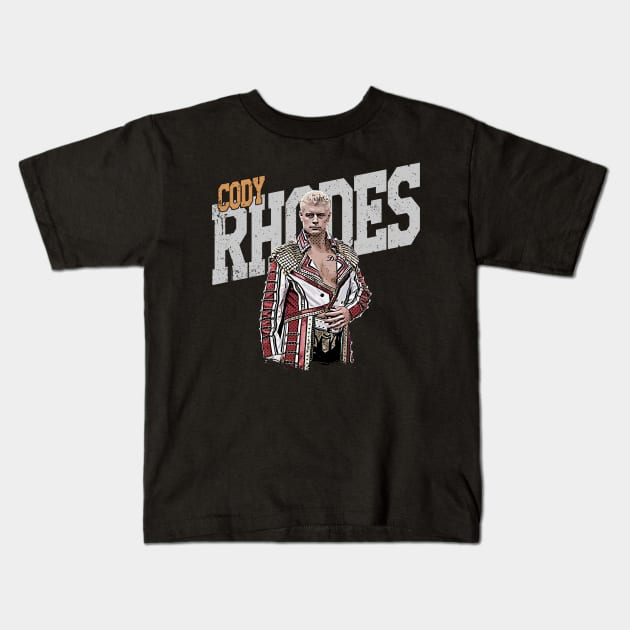 cody rhodes Kids T-Shirt by jerrysanji